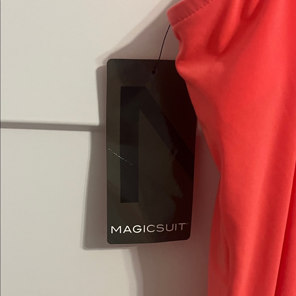 Magicsuit Coral Strappy Crisscross Swimsuit Top Size 16 NWT - Picture 4 of 12